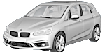 BMW F45 U2489 Fault Code